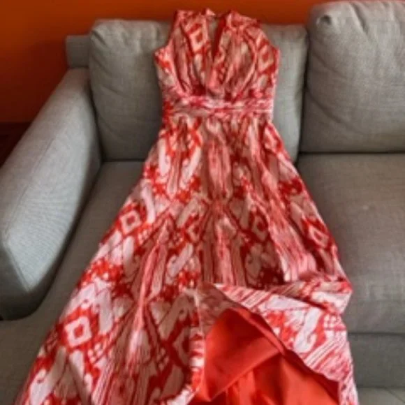 ecru long dress Joyfolie Girls Briley Maxi Dress in Ecru, Size 4